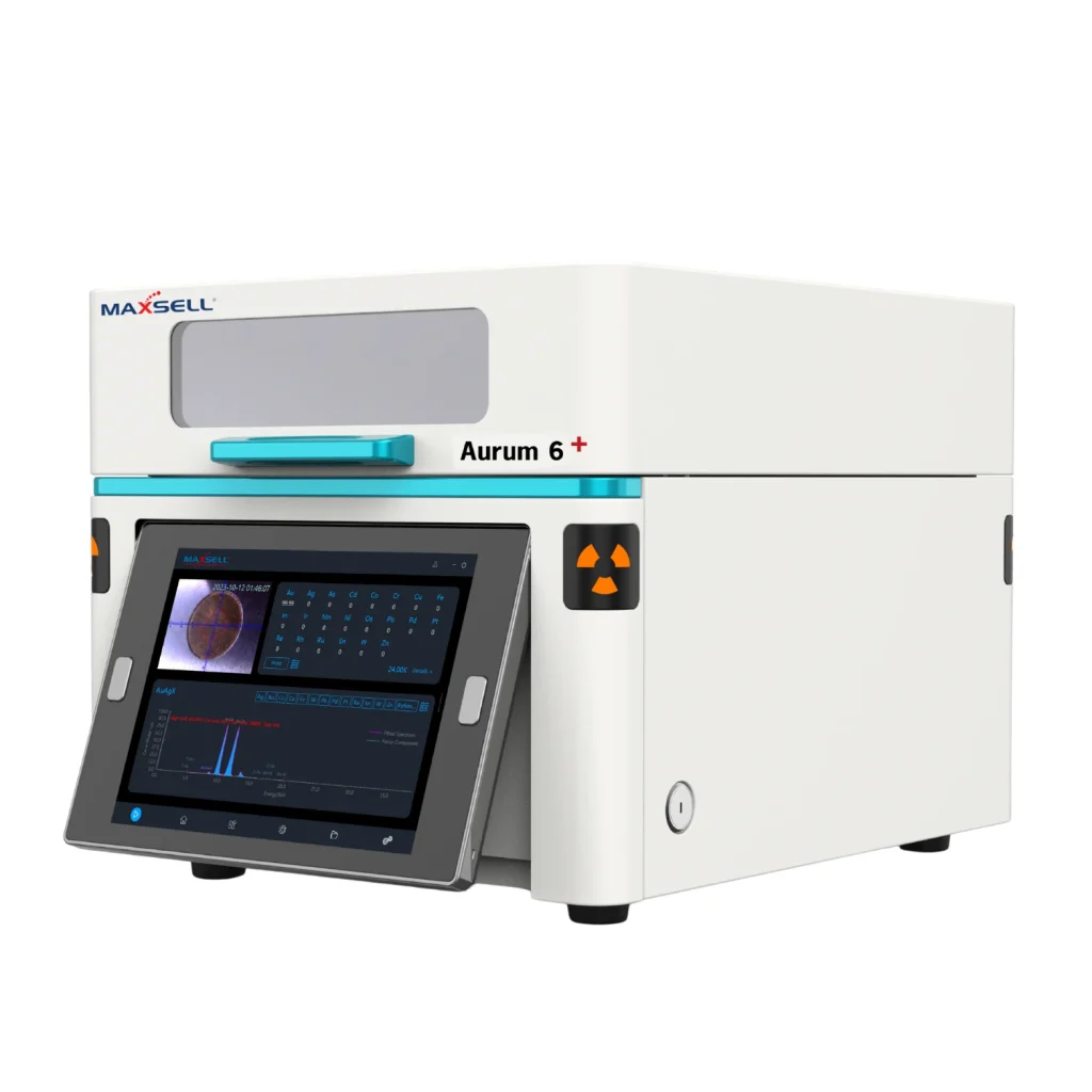 Aurum 6 + Gold Testing Machine - Front Left