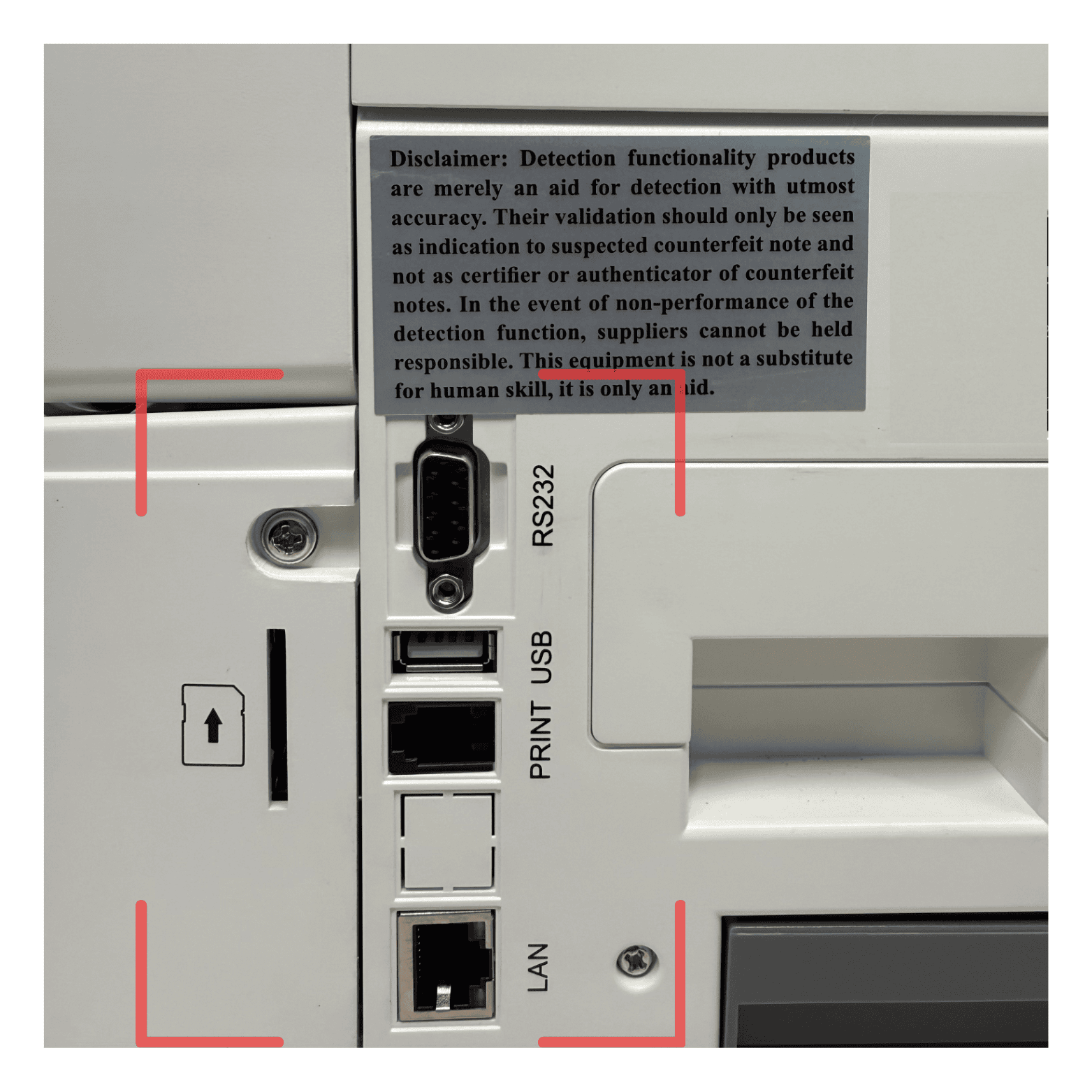Matrix 8300 back side